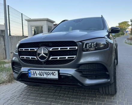 Серый Мерседес ГЛС-Класс, объемом двигателя 3.98 л и пробегом 65 тыс. км за 104999 $, фото 2 на Automoto.ua