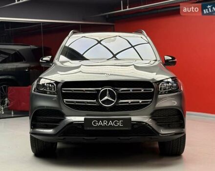 Серый Мерседес ГЛС-Класс, объемом двигателя 3 л и пробегом 81 тыс. км за 85900 $, фото 1 на Automoto.ua