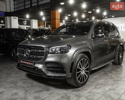 Серый Мерседес ГЛС-Класс, объемом двигателя 3 л и пробегом 39 тыс. км за 89900 $, фото 71 на Automoto.ua
