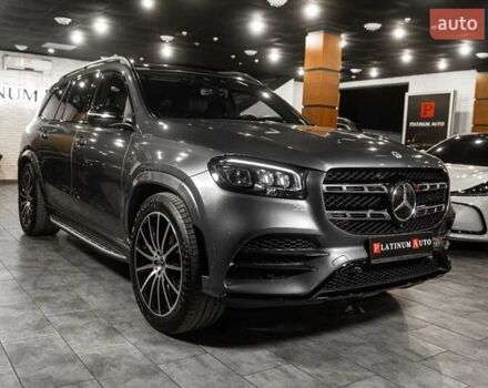Серый Мерседес ГЛС-Класс, объемом двигателя 3 л и пробегом 39 тыс. км за 89900 $, фото 64 на Automoto.ua