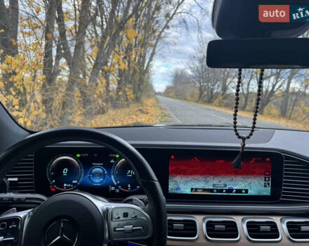 Серый Мерседес ГЛС-Класс, объемом двигателя 2.93 л и пробегом 131 тыс. км за 89999 $, фото 10 на Automoto.ua