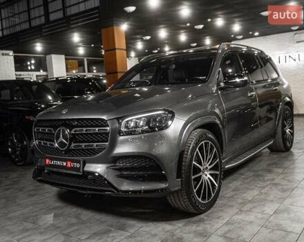 Серый Мерседес ГЛС-Класс, объемом двигателя 3 л и пробегом 39 тыс. км за 89900 $, фото 72 на Automoto.ua