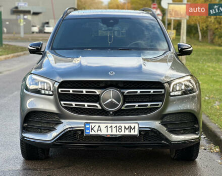 Сірий Мерседес ГЛС-Класс, об'ємом двигуна 2.93 л та пробігом 129 тис. км за 89900 $, фото 1 на Automoto.ua