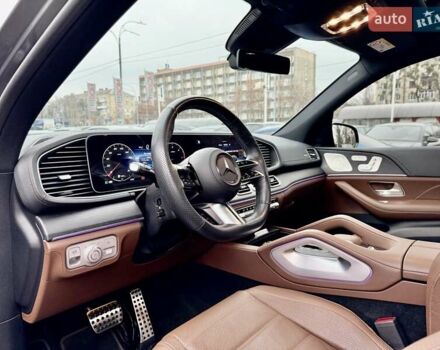 Серый Мерседес ГЛС-Класс, объемом двигателя 2.99 л и пробегом 57 тыс. км за 115999 $, фото 22 на Automoto.ua