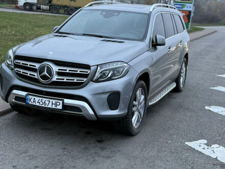 Серый Мерседес ГЛС-Класс, объемом двигателя 2.99 л и пробегом 185 тыс. км за 33500 $, фото 1 на Automoto.ua