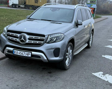 Серый Мерседес ГЛС-Класс, объемом двигателя 2.99 л и пробегом 185 тыс. км за 33500 $, фото 1 на Automoto.ua