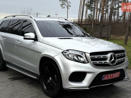 Серый Мерседес ГЛС-Класс, объемом двигателя 3 л и пробегом 100 тыс. км за 29000 $, фото 1 на Automoto.ua