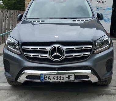 Серый Мерседес ГЛС-Класс, объемом двигателя 3 л и пробегом 115 тыс. км за 45000 $, фото 1 на Automoto.ua