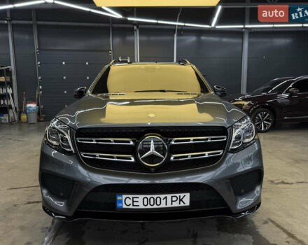 Серый Мерседес ГЛС-Класс, объемом двигателя 3 л и пробегом 116 тыс. км за 43999 $, фото 1 на Automoto.ua