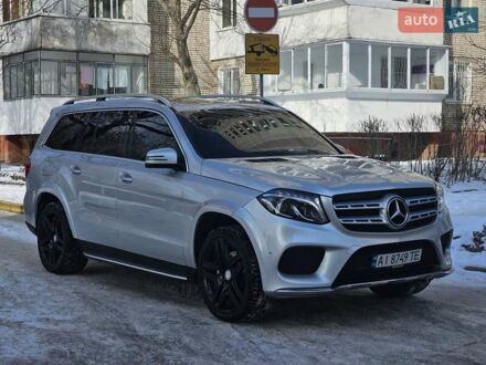 Серый Мерседес ГЛС-Класс, объемом двигателя 3 л и пробегом 176 тыс. км за 31800 $, фото 1 на Automoto.ua