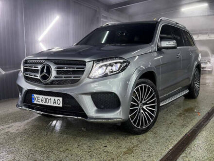 Серый Мерседес ГЛС-Класс, объемом двигателя 2.99 л и пробегом 245 тыс. км за 43000 $, фото 1 на Automoto.ua