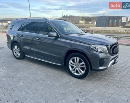 Серый Мерседес ГЛС-Класс, объемом двигателя 3 л и пробегом 162 тыс. км за 32500 $, фото 1 на Automoto.ua