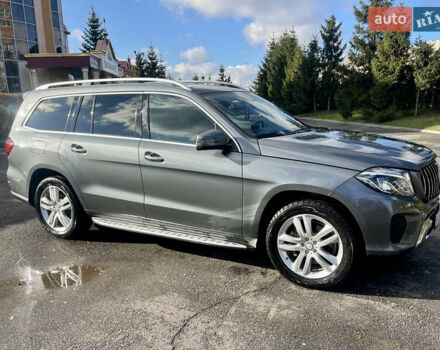 Сірий Мерседес ГЛС-Класс, об'ємом двигуна 3 л та пробігом 167 тис. км за 33777 $, фото 1 на Automoto.ua