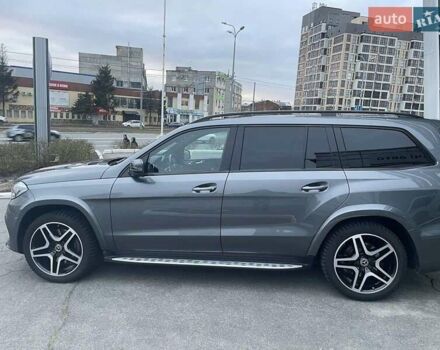 Серый Мерседес ГЛС-Класс, объемом двигателя 3 л и пробегом 39 тыс. км за 49000 $, фото 1 на Automoto.ua