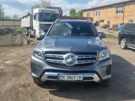 Серый Мерседес ГЛС-Класс, объемом двигателя 3 л и пробегом 58 тыс. км за 43700 $, фото 1 на Automoto.ua