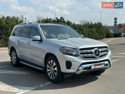 Сірий Мерседес ГЛС-Класс, об'ємом двигуна 3 л та пробігом 60 тис. км за 38499 $, фото 1 на Automoto.ua