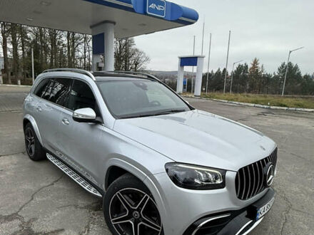 Серый Мерседес ГЛС-Класс, объемом двигателя 3 л и пробегом 88 тыс. км за 58000 $, фото 1 на Automoto.ua