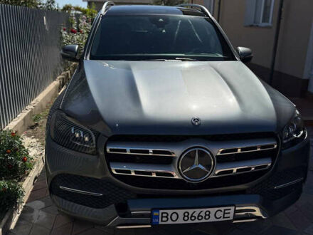 Серый Мерседес ГЛС-Класс, объемом двигателя 3 л и пробегом 77 тыс. км за 65000 $, фото 1 на Automoto.ua