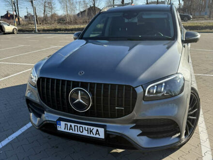 Мерседес ГЛС-Класс 2020 у Києві на Automoto.ua Сірий Мерседес ГЛС-Класс, об'ємом двигуна 3 л та пробігом 89 тис. км за 85500 $, фото 1 на Automoto.ua