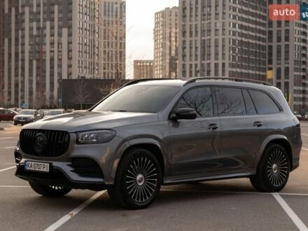 Сірий Мерседес ГЛС-Класс, об'ємом двигуна 4 л та пробігом 126 тис. км за 95000 $, фото 1 на Automoto.ua