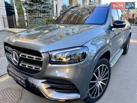 Серый Мерседес ГЛС-Класс, объемом двигателя 2.93 л и пробегом 81 тыс. км за 95900 $, фото 1 на Automoto.ua