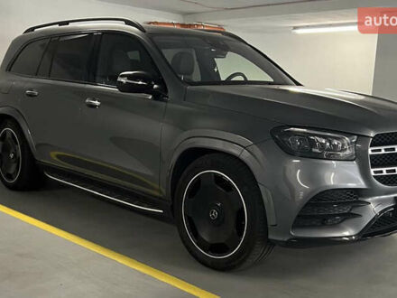 Мерседес ГЛС-Класс 2021 в Киеве на Automoto.ua Серый Мерседес ГЛС-Класс, объемом двигателя 2.93 л и пробегом 46 тыс. км за 97000 $, фото 1 на Automoto.ua