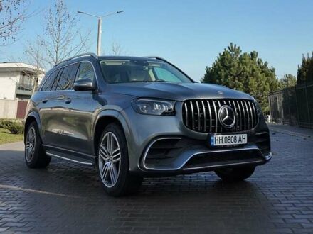 Серый Мерседес ГЛС-Класс, объемом двигателя 3 л и пробегом 68 тыс. км за 79500 $, фото 1 на Automoto.ua