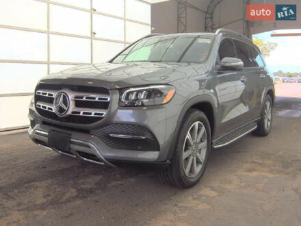 Мерседес ГЛС-Класс 2022 у Києві на Automoto.ua Сірий Мерседес ГЛС-Класс, об'ємом двигуна 3 л та пробігом 33 тис. км за 96500 $, фото 1 на Automoto.ua