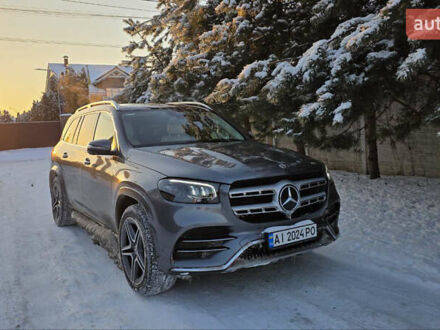 Сірий Мерседес ГЛС-Класс, об'ємом двигуна 2.93 л та пробігом 110 тис. км за 91500 $, фото 1 на Automoto.ua