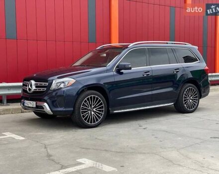 Синій Мерседес ГЛС-Класс, об'ємом двигуна 3 л та пробігом 205 тис. км за 28500 $, фото 5 на Automoto.ua