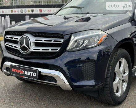 Синий Мерседес ГЛС-Класс, объемом двигателя 3 л и пробегом 158 тыс. км за 27400 $, фото 3 на Automoto.ua