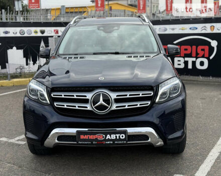 Синий Мерседес ГЛС-Класс, объемом двигателя 3 л и пробегом 158 тыс. км за 27400 $, фото 1 на Automoto.ua