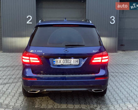 Синий Мерседес ГЛС-Класс, объемом двигателя 3 л и пробегом 215 тыс. км за 33499 $, фото 8 на Automoto.ua