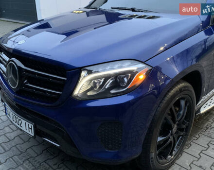 Синий Мерседес ГЛС-Класс, объемом двигателя 3 л и пробегом 215 тыс. км за 33499 $, фото 9 на Automoto.ua