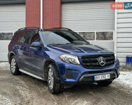 Синій Мерседес ГЛС-Класс, об'ємом двигуна 3 л та пробігом 217 тис. км за 29999 $, фото 1 на Automoto.ua
