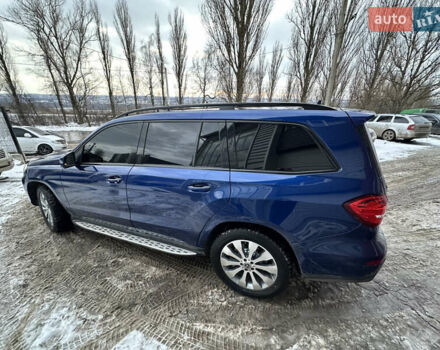 Синій Мерседес ГЛС-Класс, об'ємом двигуна 3 л та пробігом 217 тис. км за 29999 $, фото 2 на Automoto.ua