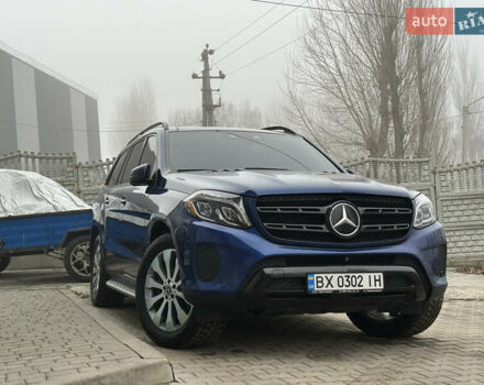 Синій Мерседес ГЛС-Класс, об'ємом двигуна 3 л та пробігом 217 тис. км за 29999 $, фото 3 на Automoto.ua