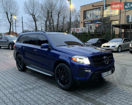 Синий Мерседес ГЛС-Класс, объемом двигателя 3 л и пробегом 215 тыс. км за 33499 $, фото 7 на Automoto.ua