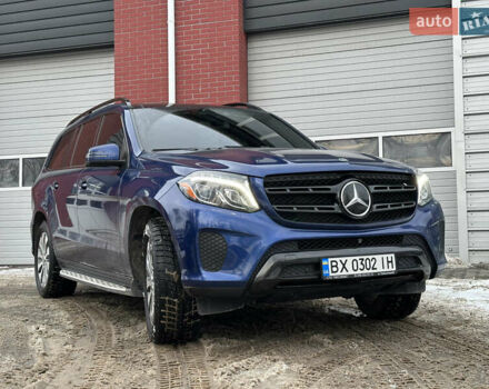 Синій Мерседес ГЛС-Класс, об'ємом двигуна 3 л та пробігом 217 тис. км за 29999 $, фото 13 на Automoto.ua