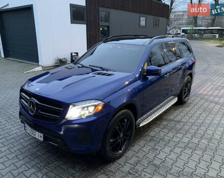 Синий Мерседес ГЛС-Класс, объемом двигателя 3 л и пробегом 215 тыс. км за 33499 $, фото 4 на Automoto.ua