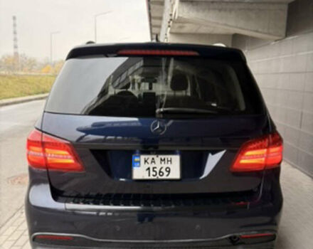 Синій Мерседес ГЛС-Класс, об'ємом двигуна 3 л та пробігом 140 тис. км за 29999 $, фото 4 на Automoto.ua