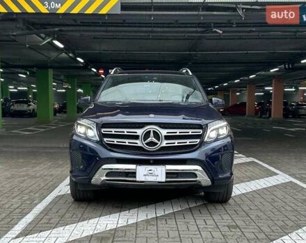 Синий Мерседес ГЛС-Класс, объемом двигателя 3 л и пробегом 86 тыс. км за 44990 $, фото 2 на Automoto.ua