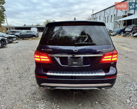 Синий Мерседес ГЛС-Класс, объемом двигателя 3 л и пробегом 52 тыс. км за 24900 $, фото 9 на Automoto.ua