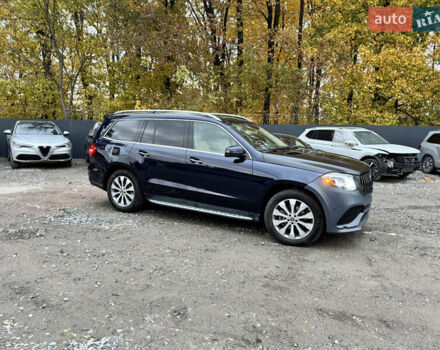 Синий Мерседес ГЛС-Класс, объемом двигателя 3 л и пробегом 52 тыс. км за 24900 $, фото 3 на Automoto.ua