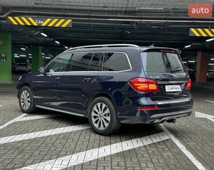 Синий Мерседес ГЛС-Класс, объемом двигателя 3 л и пробегом 86 тыс. км за 44990 $, фото 4 на Automoto.ua