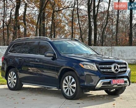 Синий Мерседес ГЛС-Класс, объемом двигателя 3 л и пробегом 147 тыс. км за 28500 $, фото 2 на Automoto.ua