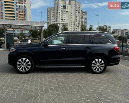 Мерседес ГЛС-Класс 2018 в Киеве на Automoto.ua Синий Мерседес ГЛС-Класс, объемом двигателя 3 л и пробегом 140 тыс. км за 36500 $, фото 3 на Automoto.ua