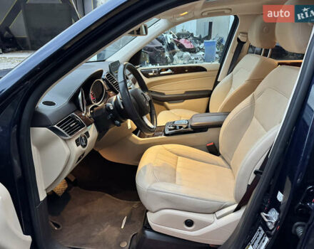 Синий Мерседес ГЛС-Класс, объемом двигателя 3 л и пробегом 52 тыс. км за 24900 $, фото 20 на Automoto.ua