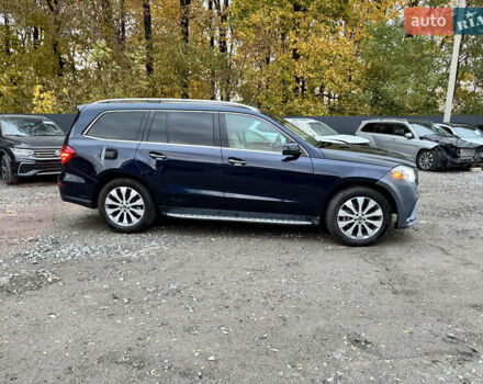 Синий Мерседес ГЛС-Класс, объемом двигателя 3 л и пробегом 52 тыс. км за 24900 $, фото 4 на Automoto.ua