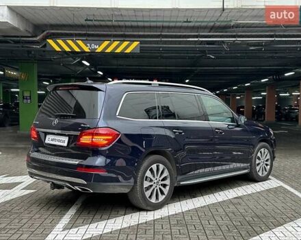 Синий Мерседес ГЛС-Класс, объемом двигателя 3 л и пробегом 86 тыс. км за 44990 $, фото 6 на Automoto.ua